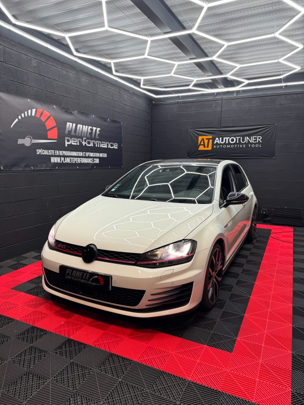 Reprogrammation Stage 1 + Cata Off + Reprogrammation Boîte DSG – Golf 7 GTI Performance à CHALON-SUR-SAÔNE

