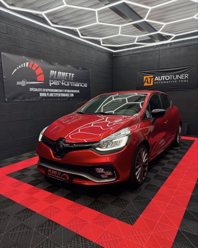 Clio 4 RS – Stage 1 + Reprogrammation de boîte à Chalon-sur-Saône